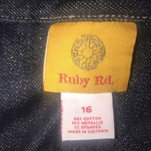 Sparkly blue jean jacket